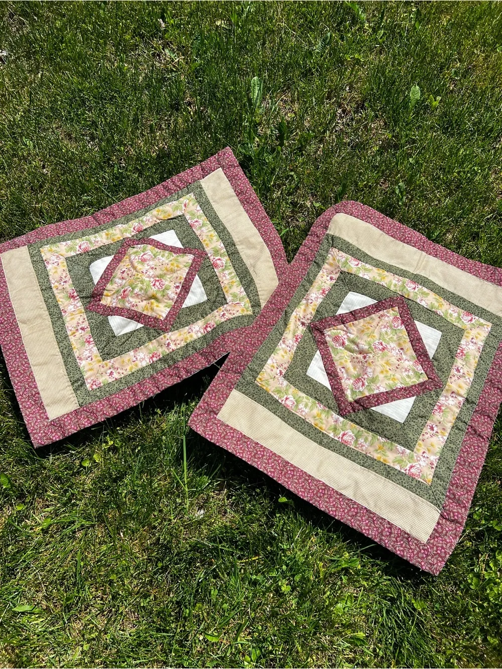 Vintage Quilt + Matching Shams